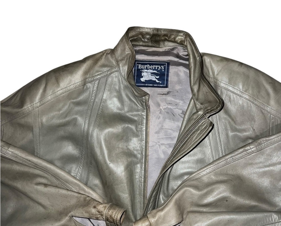 VTG BURBERRY BOMBER JACKET