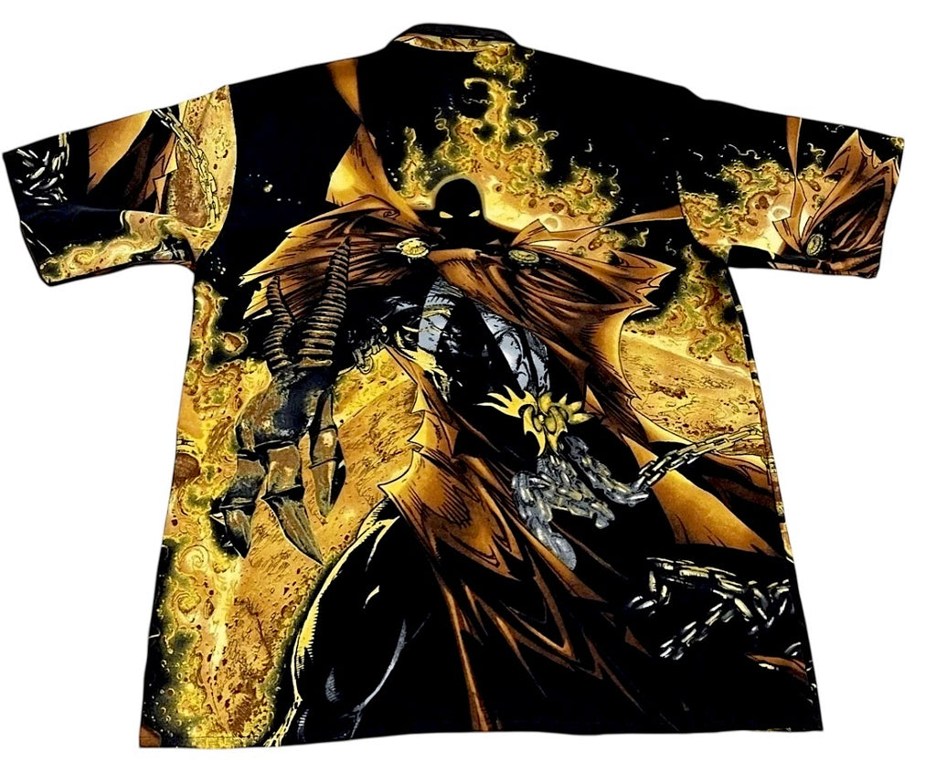 Spawn Vintage All-Over Print Graphic Tee