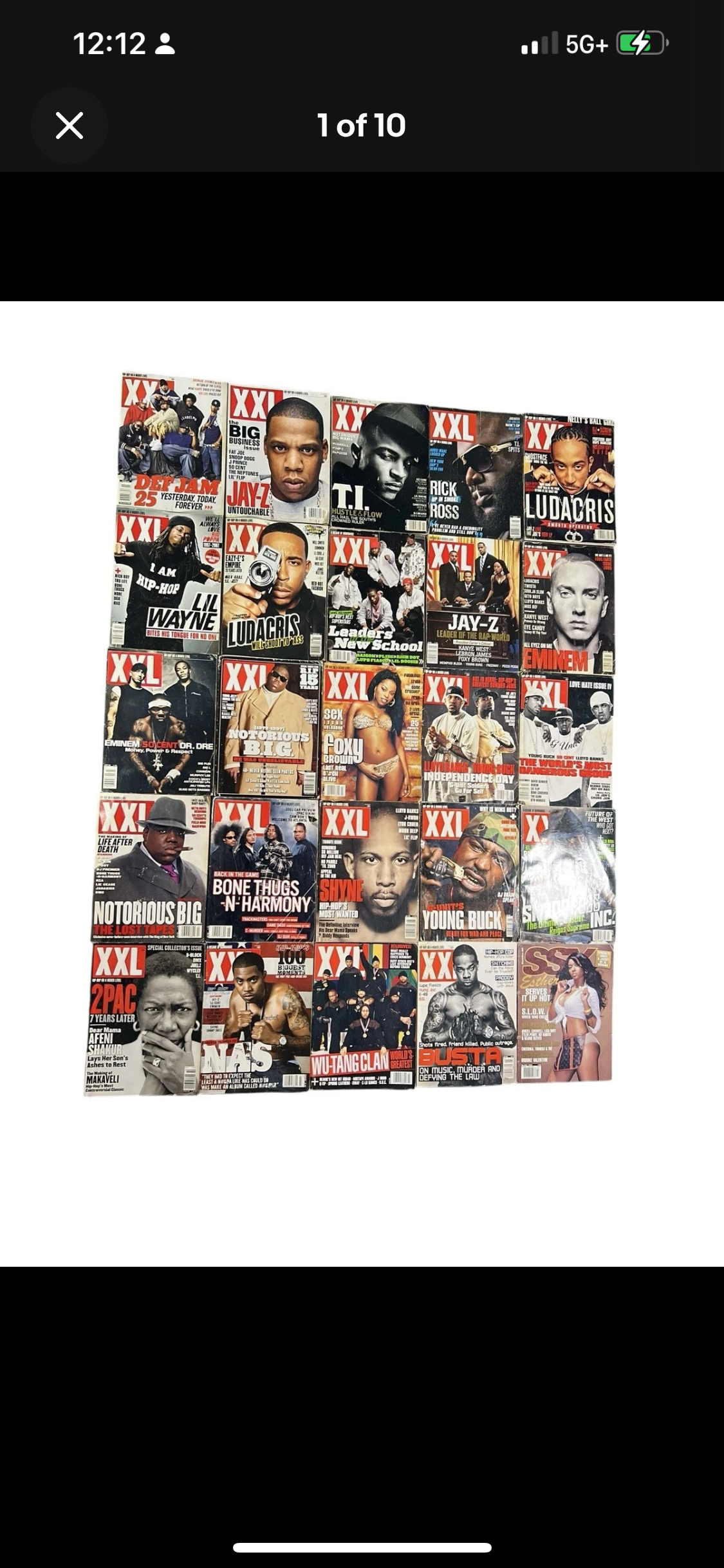 24 Vintage XXL Lot Magazines 2000-20012 Various Years Mixed Lot