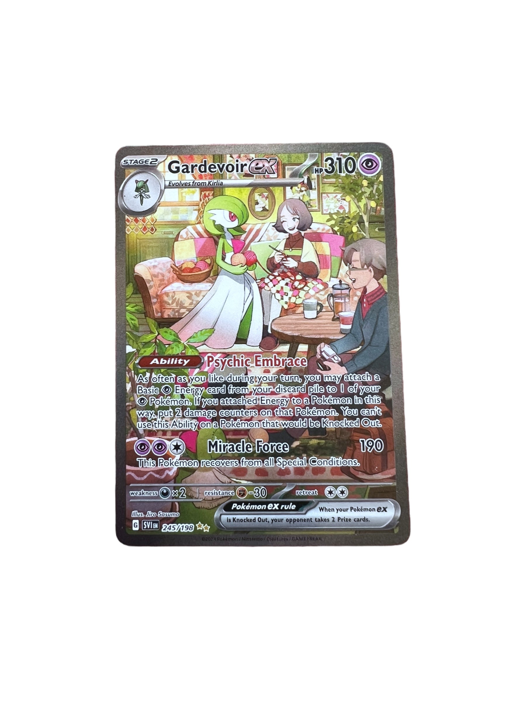 Gardevoir ex 245/198 Sv01: Scarlet & Violet Base Set Holo LP