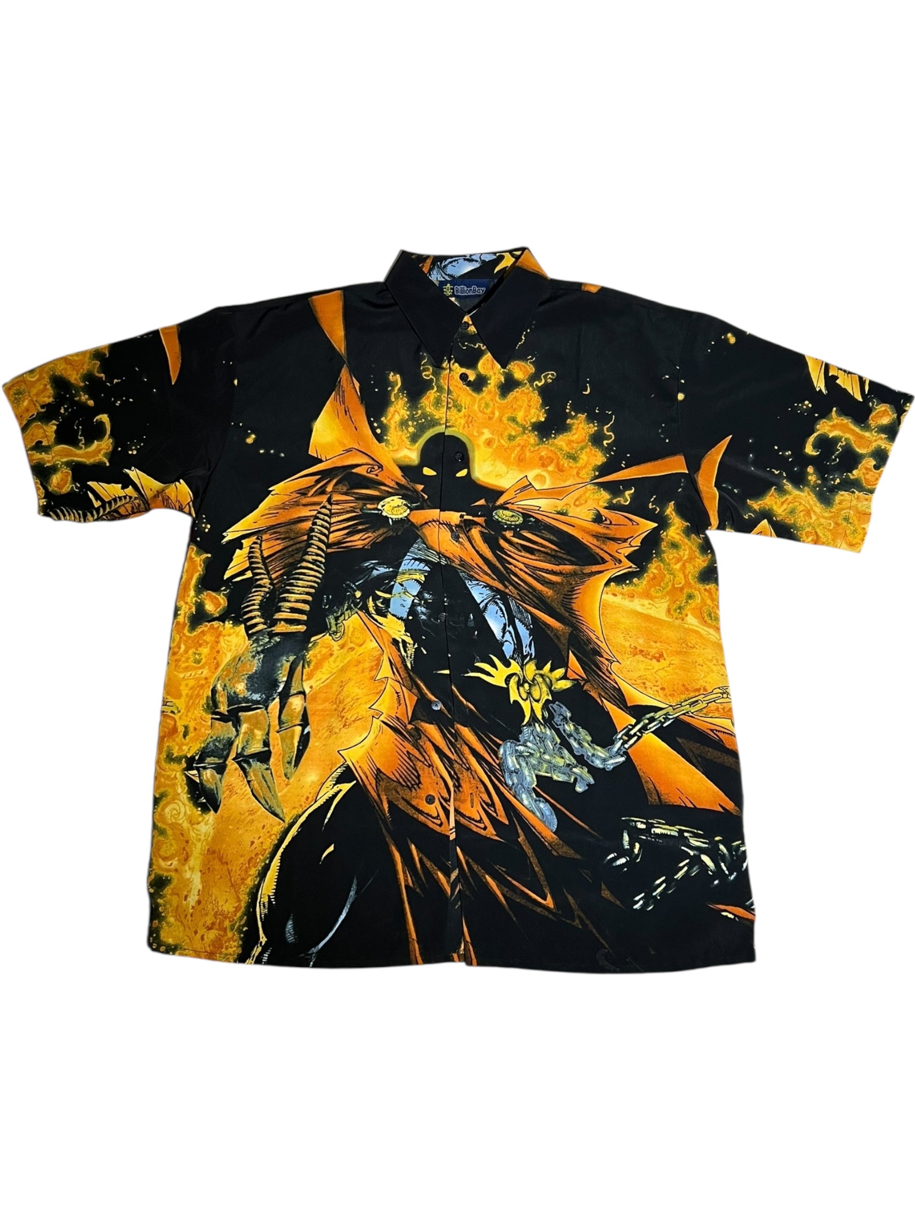 Spawn Vintage All-Over Print Graphic Tee