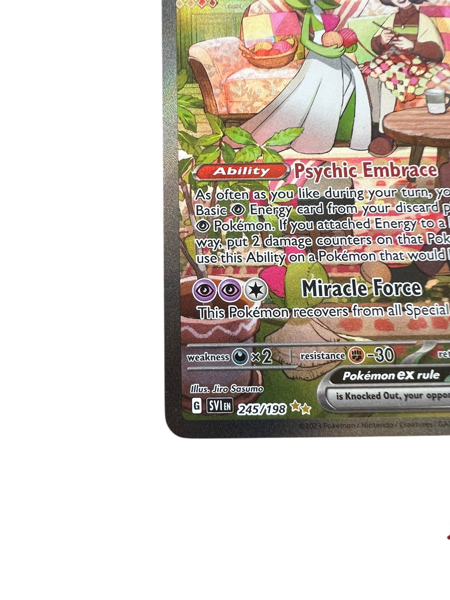 Gardevoir ex 245/198 Sv01: Scarlet & Violet Base Set Holo LP