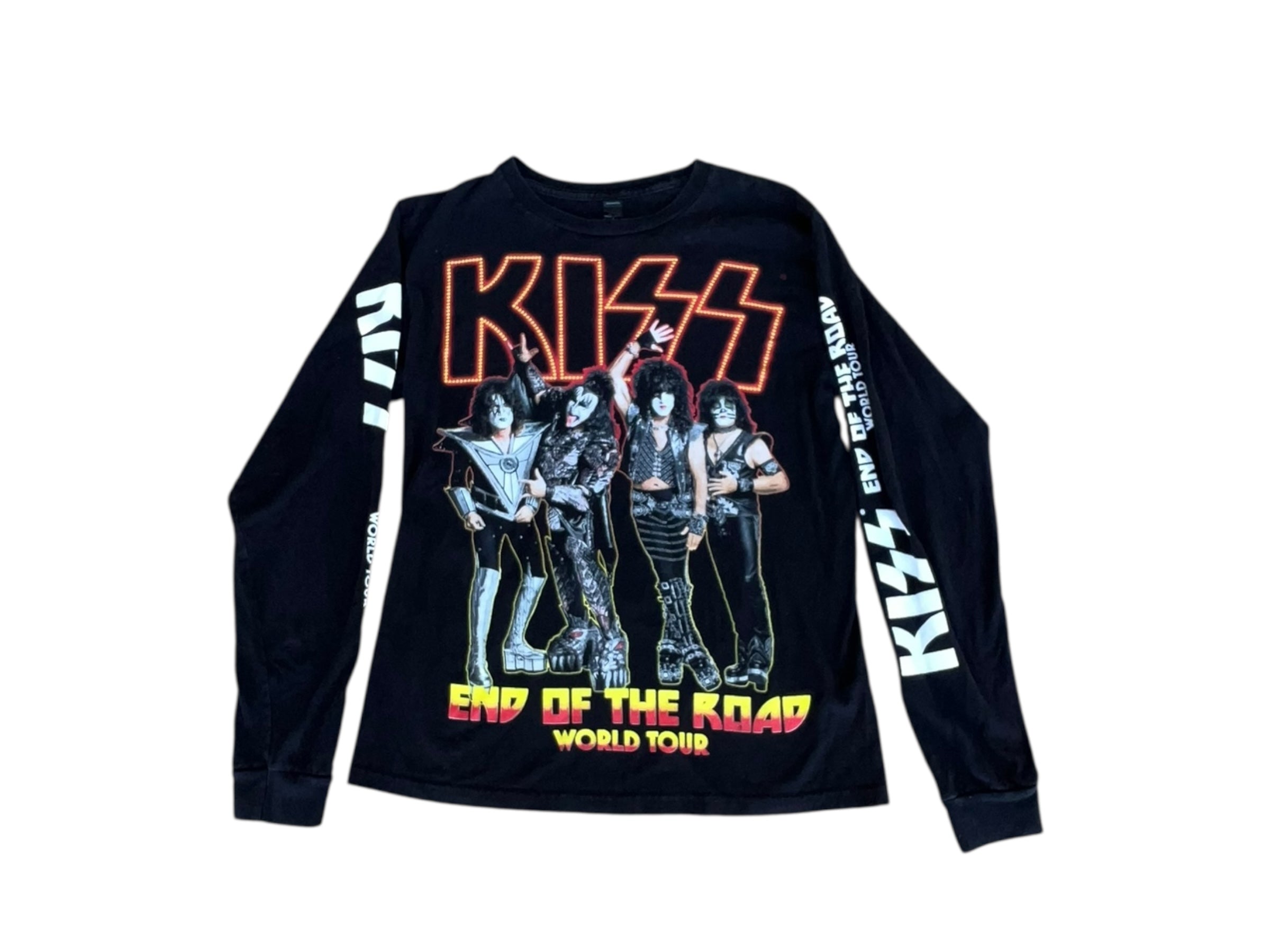 KISS End Of The Road Wolrd Tour Long Sleeve Graphic Shirt